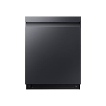 Samsung Smart StormWash 46 dBA Matte Black Steel Dishwasher with 3rd Rack and AutoRelease Door DW80CG5450MTAA